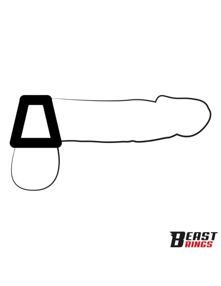 Multi Anillo para el Pene Silicona 47 mm