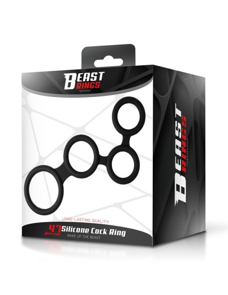 Multi Anillo para el Pene Silicona 47 mm