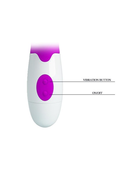 Pretty Love Vibrador Bruno Color Purpura Pretty Love Vibrador Bruno Color Purpura