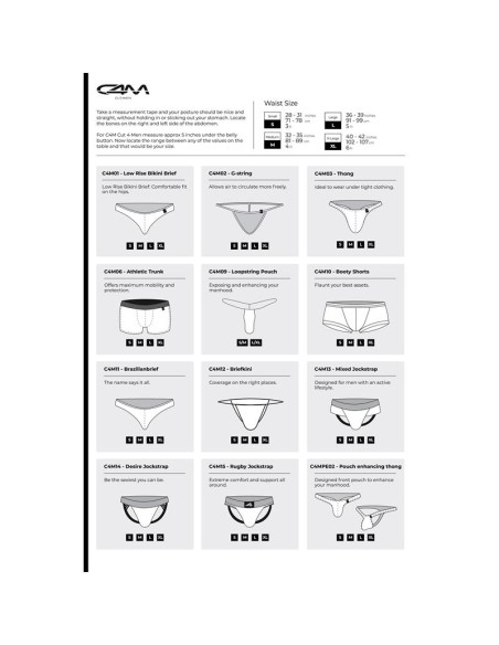C4MSPX07 Calzoncillo Capri Brief Melocoton