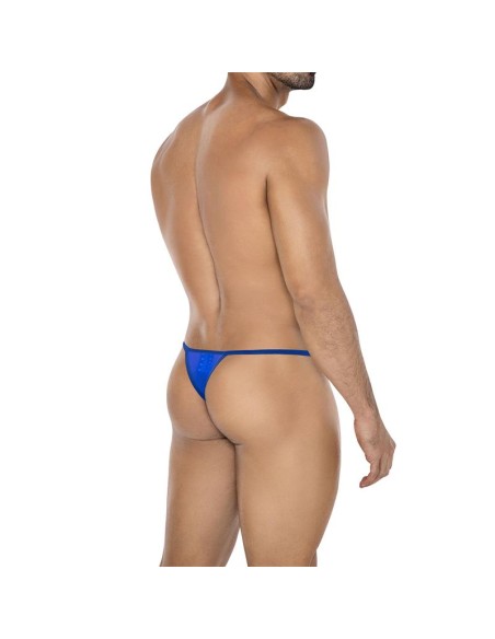 C4MSPX17 Mini Tanga Kini Mesh Electric Blue