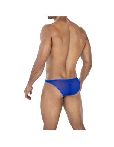 C4MSPXBUL01 Calzoncillo Tiro Bajo Mesh Electric Blue