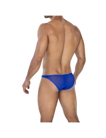 C4MSPXBUL01 Calzoncillo Tiro Bajo Mesh Electric Blue