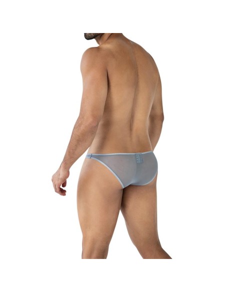 C4MSPXBUL01 Calzoncillo Tiro Bajo Mesh Grey