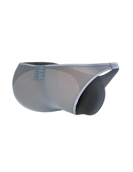 C4MSPXBUL01 Calzoncillo Tiro Bajo Mesh Grey