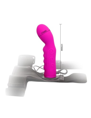 Arnes con Dildo Purpura 155 cm