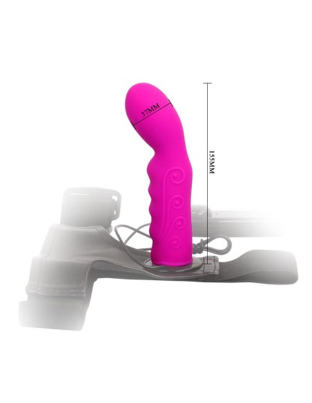 Arnes con Dildo Purpura 155 cm