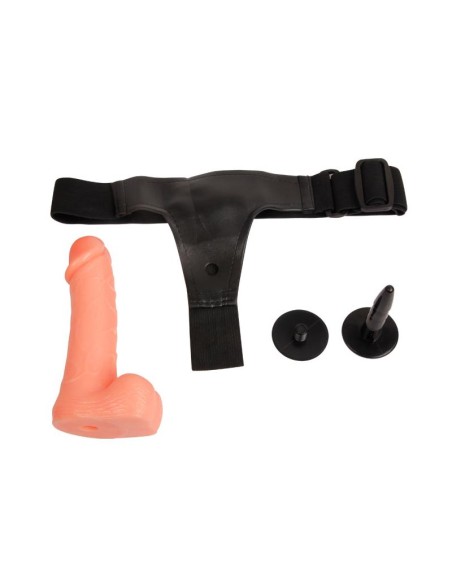 Arnes Ajustable con Dildo 18 cm Arnes Ajustable con Dildo 18 cm