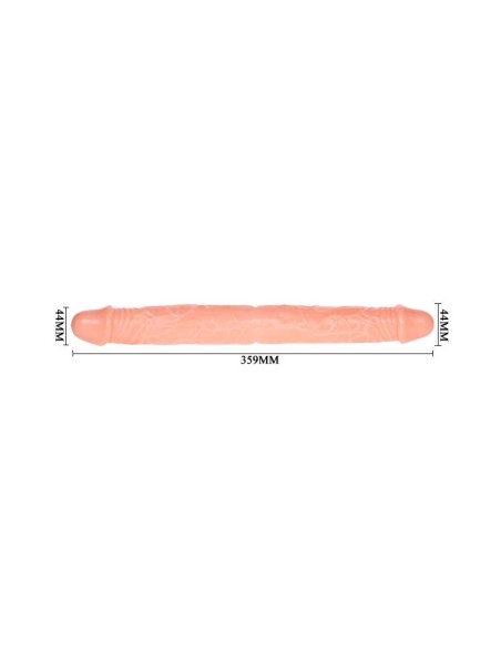 Baile Dildo Doble Color Natural