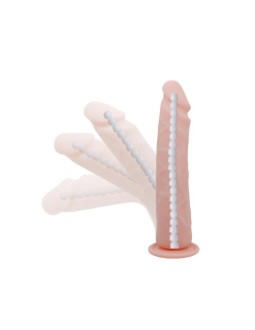 Dildo con Ventosa Color Natural 235 cm 2