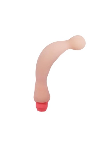 Dildo VIbrador Color Natural 22 cm