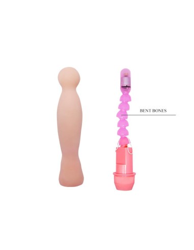 Dildo VIbrador Color Natural 22 cm