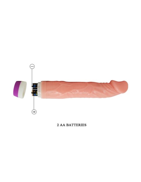 Vibrador Color Natural 22 cm