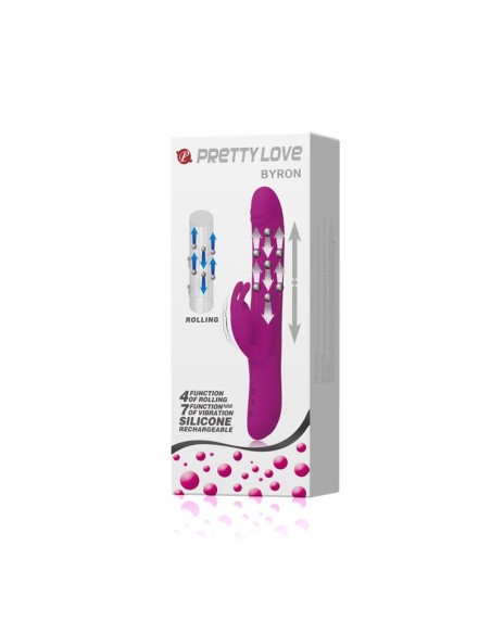 Vibrador y Rotador Byron Color Purpura Vibrador y Rotador Byron Color Purpura