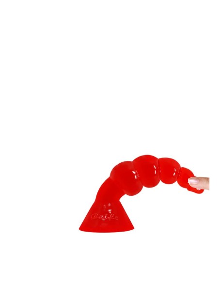 Baile Plug Anal Forma Bulbosa Color Naranja Baile Plug Anal Forma Bulbosa Color Naranja