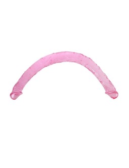 Dildo Doble Color Rosa 44 cm