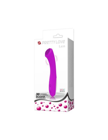 Pretty Love Mini Masajeador Len Color Purpura CL50