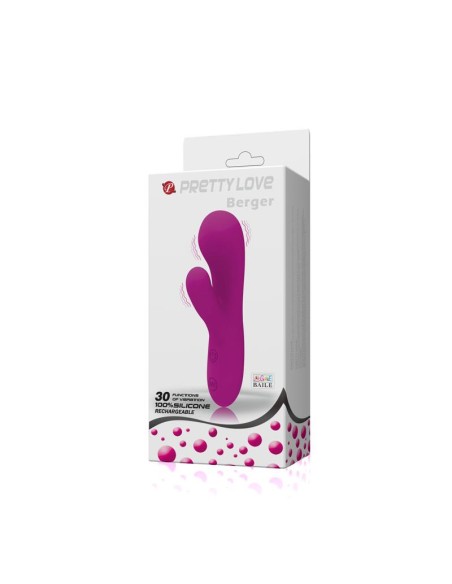 Pretty Love Mini Masajeador Berger Color Purpura