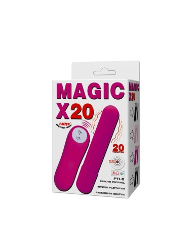 Bala Vibradora Magic x20 Purpura