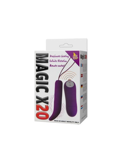 Bala Vibradora Magic x20 Purpura