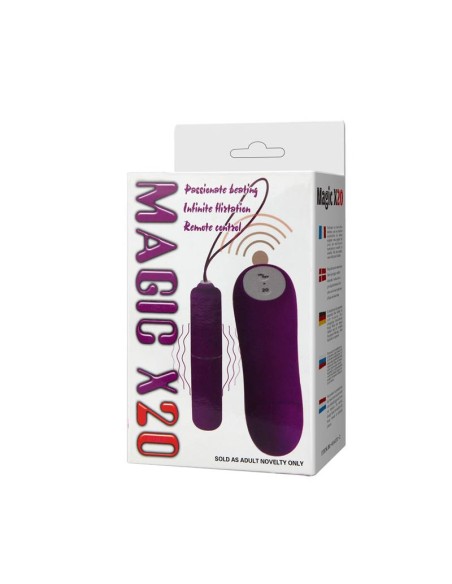 Bala Vibradora Magic X20 Purpura Bala Vibradora Magic X20 Purpura
