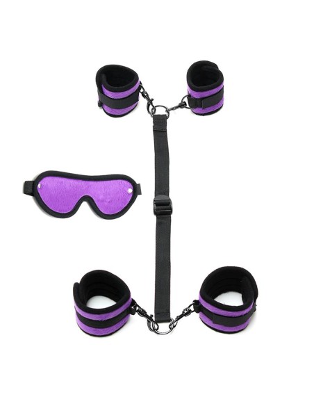 Ataduras con Mascara Ajustable Color Purpura Ataduras con Mascara Ajustable Color Purpura