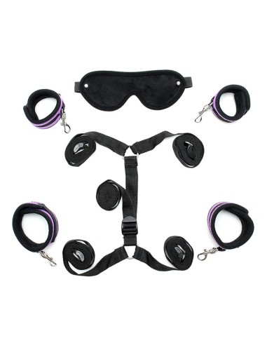 Correas de Restriccion para la Cama Purpura