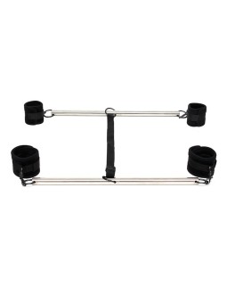 Barras Ajustables para Brazos y Piernas Color Negro