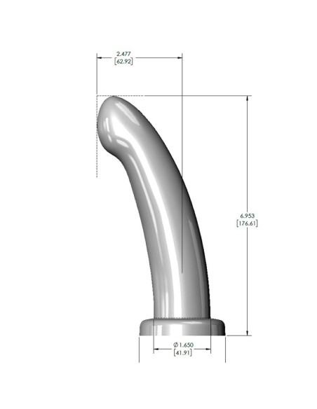 Herspot Dildo Golden Rose Talla Grande Herspot Dildo Golden Rose Talla Grande