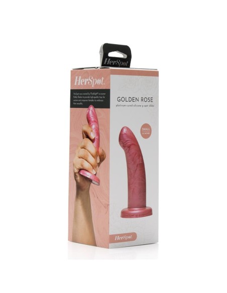 Herspot Dildo Golden Rose Talla Pequena