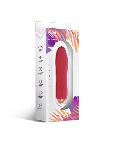 Dawel Estimulador 10 Velocidades Rust Red