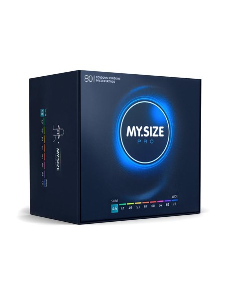 My Size Pro Talla 45 Caja de 80 Unidades