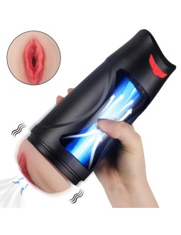 Masturbador Masculino Vagina con Gemidos Renee 2