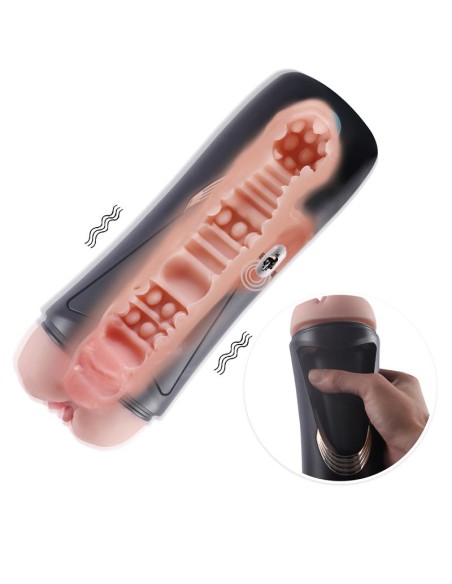 Masturbador Masculino Vagina con Gemidos Lauren Masturbador Masculino Vagina con Gemidos Lauren