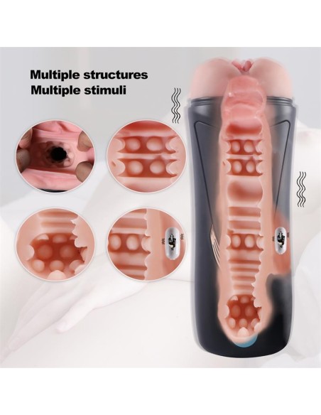 Masturbador Masculino Vagina con Gemidos Lauren Masturbador Masculino Vagina con Gemidos Lauren