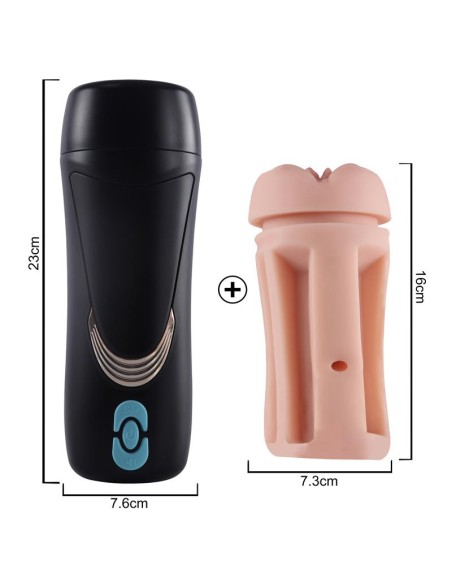 Masturbador Masculino Vagina con Gemidos Lauren Masturbador Masculino Vagina con Gemidos Lauren