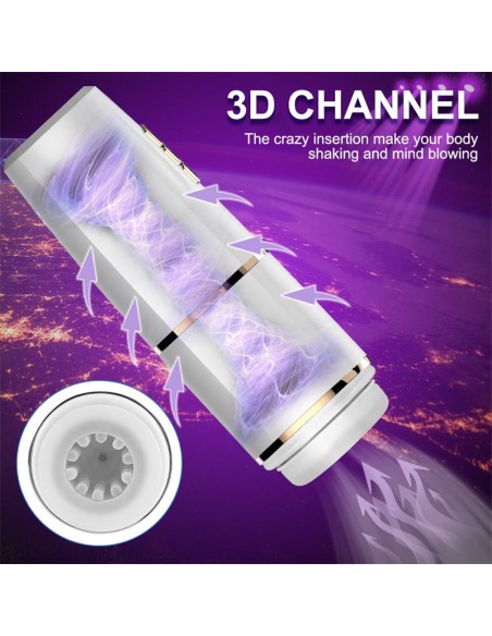 Kimi Masturbador con movimiento Telescopico y Rotacion