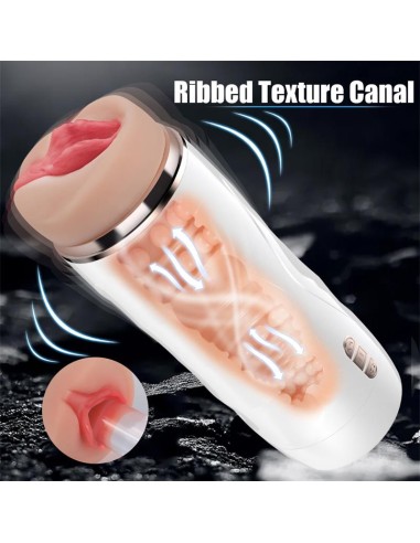 Riley Masturbador Masculino Automatico Vibracion y Succion