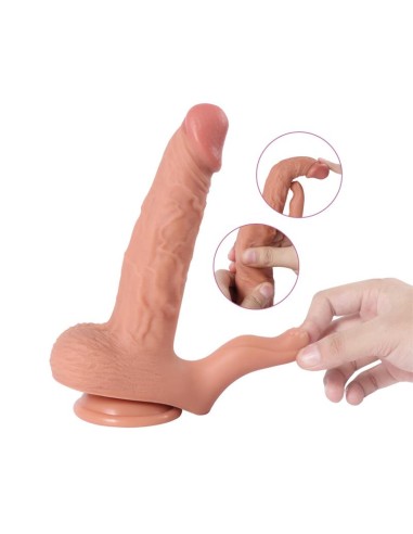 Haydon Dildo con 20 Modos de Vibracion y Estimulador de Clitoris
