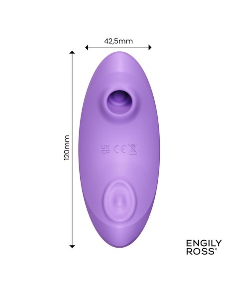 Luna Estimulador de Clitoris con Succion y Pulsacion