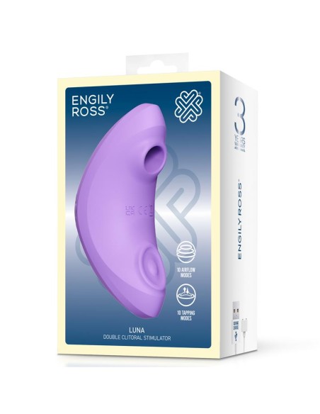 Luna Estimulador de Clitoris con Succion y Pulsacion