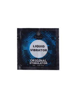 Monodosis Unisex Vibrador Liquido 1 unidad 2 ml