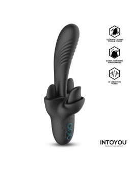 Triton Vibrador Triple Lengua 2