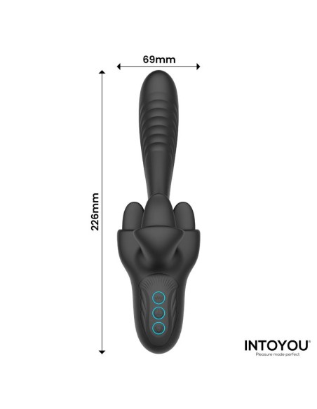 Triton Vibrador Triple Lengua