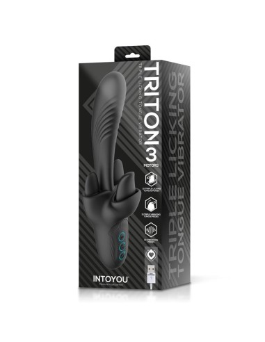 Triton Vibrador Triple Lengua
