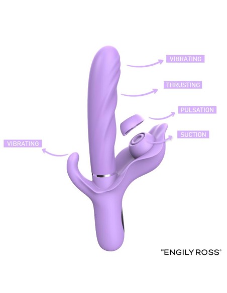 Apollo Vibrador con Thrusting Tapping y Succion