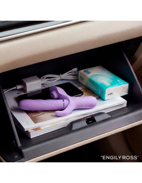 Apollo Vibrador con Thrusting Tapping y Succion