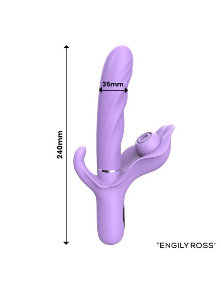 Apollo Vibrador con Thrusting Tapping y Succion