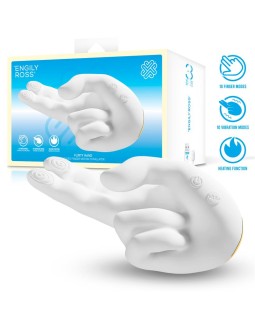 Flirty Hand Estimulador Finger con Efecto Calor