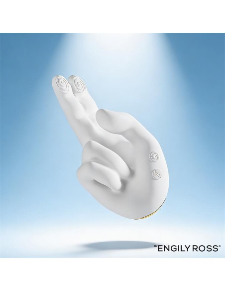 Flirty Hand Estimulador Finger con Efecto Calor